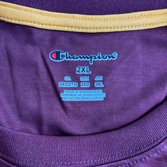 University of‎ Minnesota men’s performance t-shirt Golden Gopher Champion SZ.2XL - Picture 6 of 6